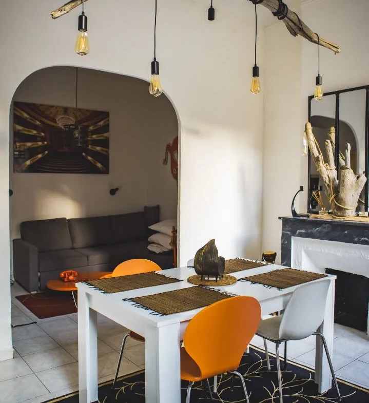 Charmant appartement 1 bis avec terrasse exceptionnelle à Marseille 6ème 