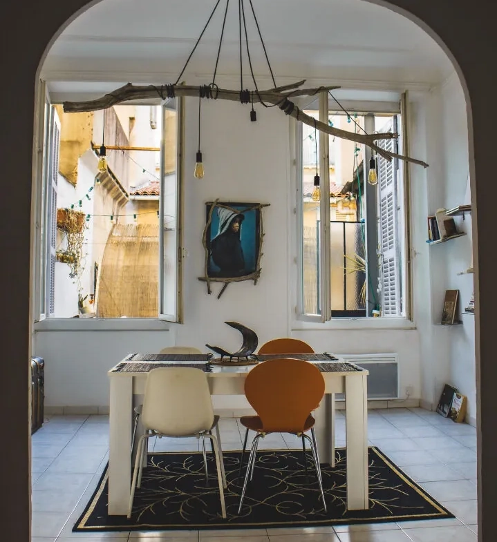 Charmant appartement 1 bis avec terrasse exceptionnelle à Marseille 6ème 