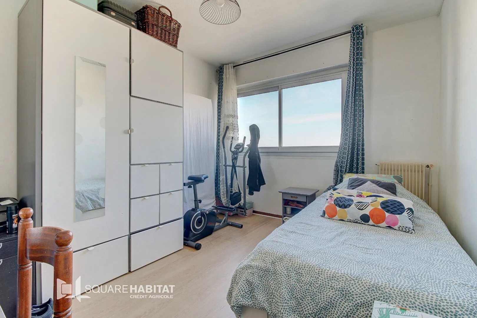 Appartement 4 pièces lumineux de 89 m² à Marseille dans résidence calme 