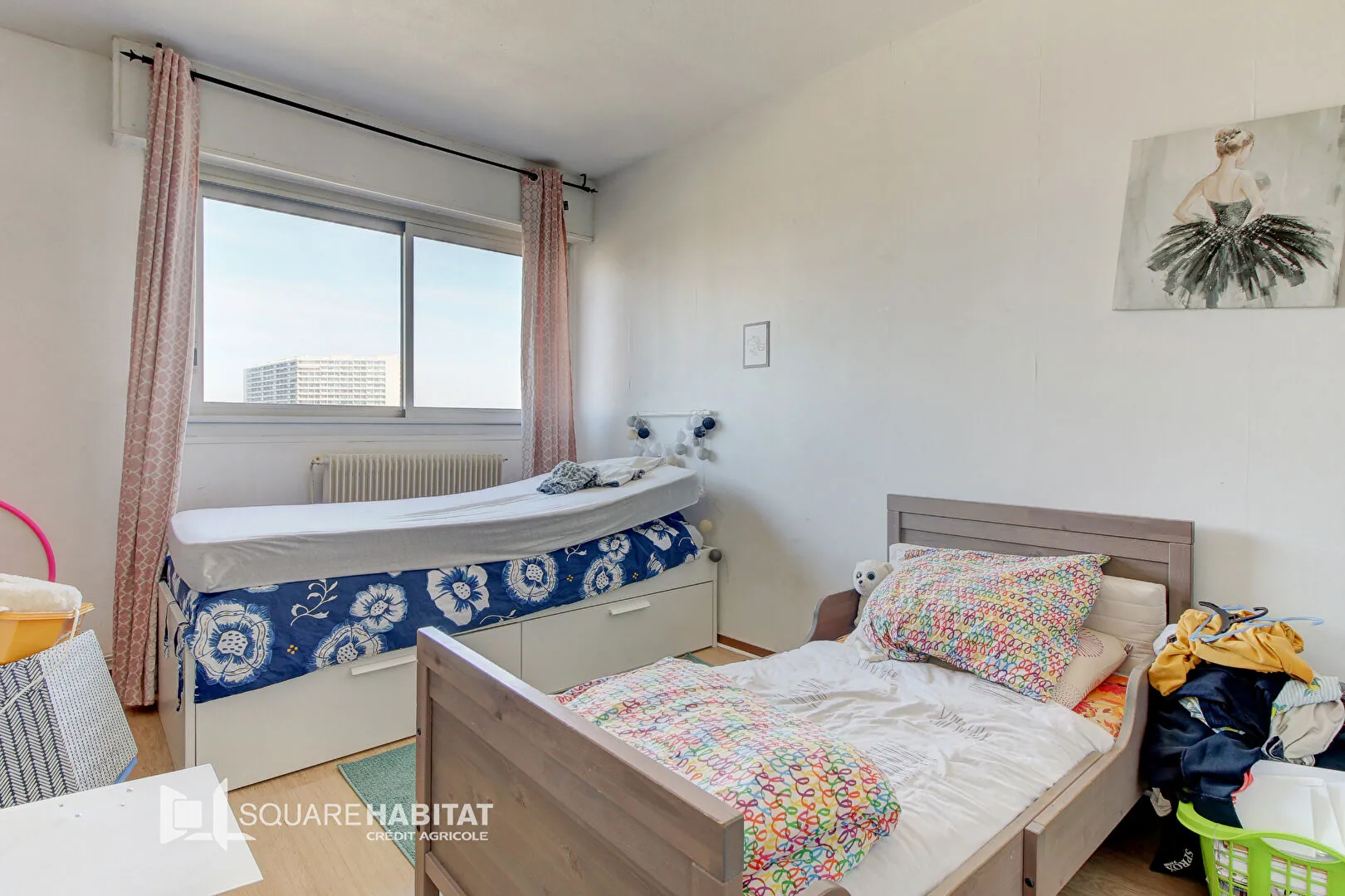 Appartement 4 pièces lumineux de 89 m² à Marseille dans résidence calme 