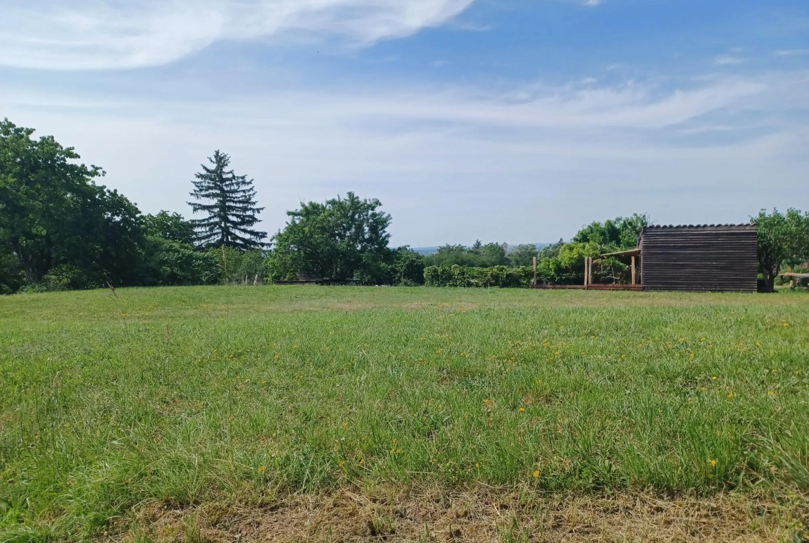 Projet de maison moderne à Uchizy sur terrain de 600 m² 