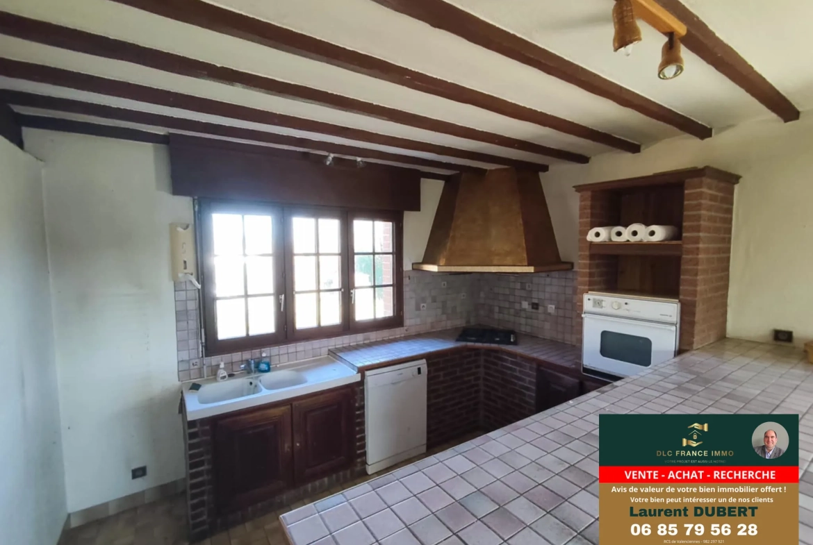 Maison à vendre de 140 m² avec 4 chambres à Maroilles dans le bocage de l'Avesnois 
