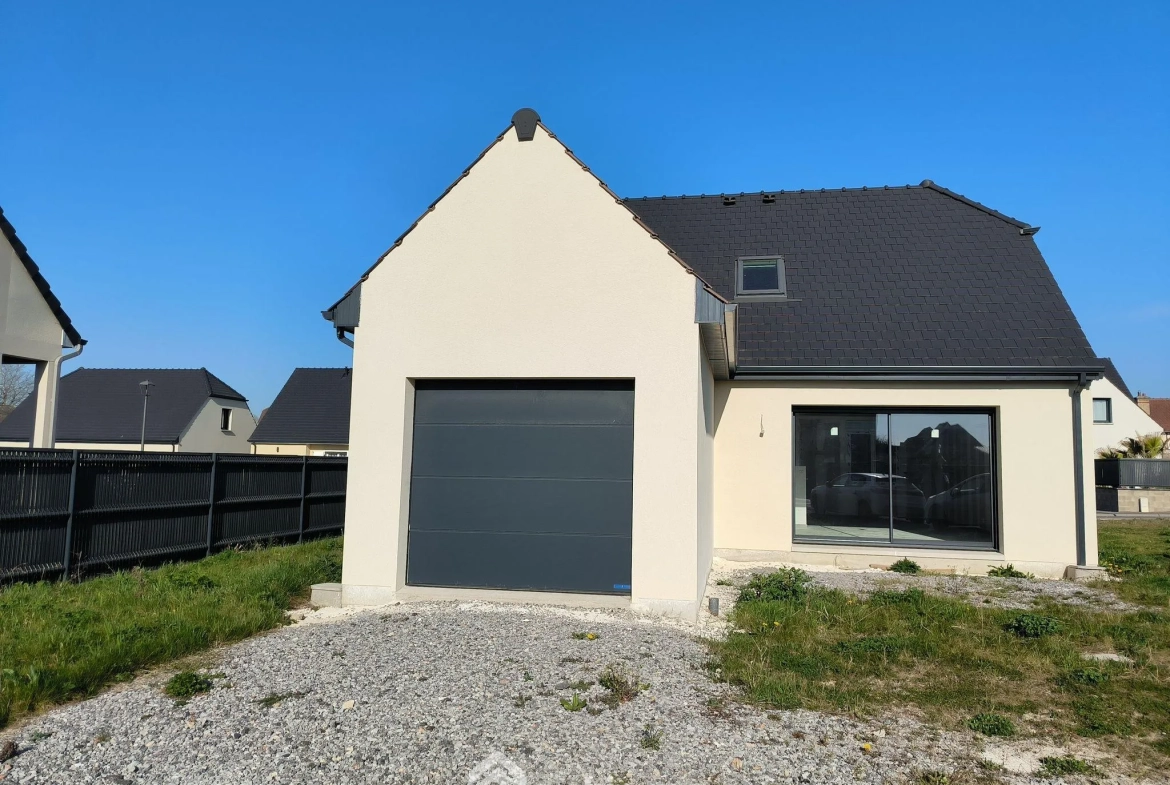 Maison neuve de 90 m² à Vailly-sur-Aisne avec garage et jardin 