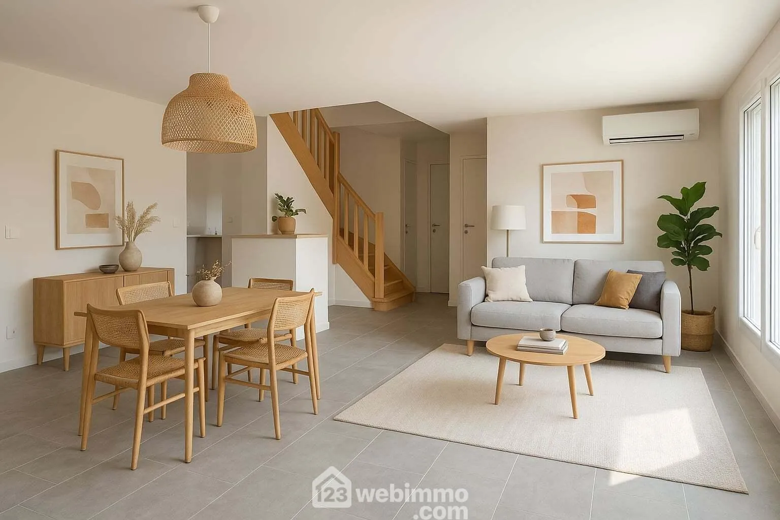 Maison neuve de 90 m² à Vailly-sur-Aisne avec garage et jardin 