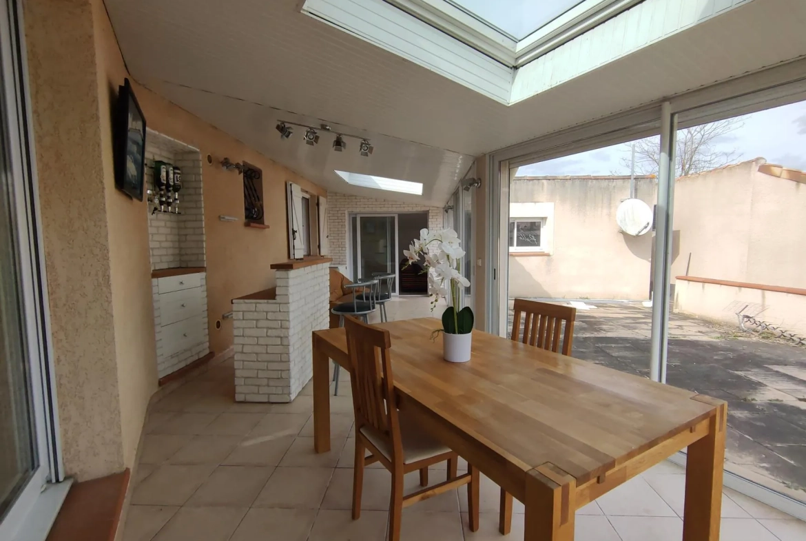 Belle villa de plain-pied à Marssac-sur-Tarn – 3 chambres, véranda, terrasse, garage 