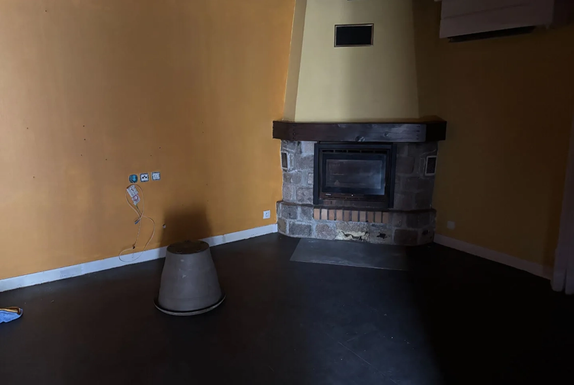 Charmant petit chalet à vendre à Dunieres avec vue et grand terrain 