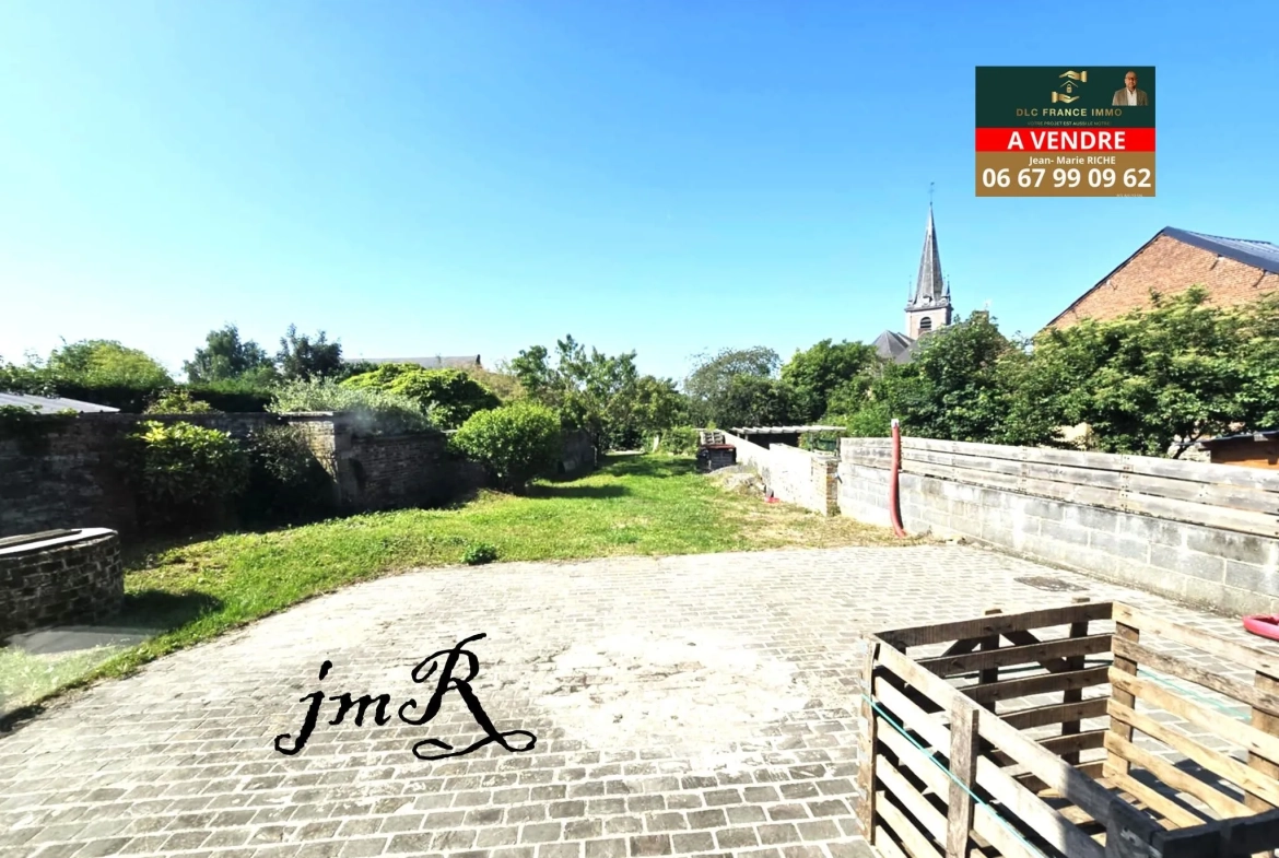Belle maison de 145 m² avec grand jardin à Maroilles, idéal famille 