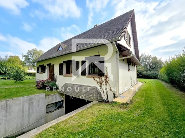 Belle maison individuelle avec 4 chambres à Clères, terrain de 1000m², environnement calme