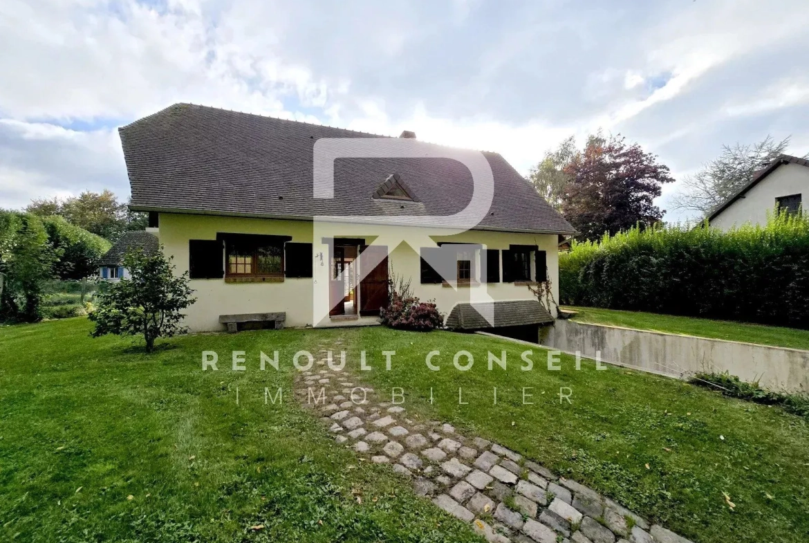 Belle maison individuelle avec 4 chambres à Clères, terrain de 1000m², environnement calme 