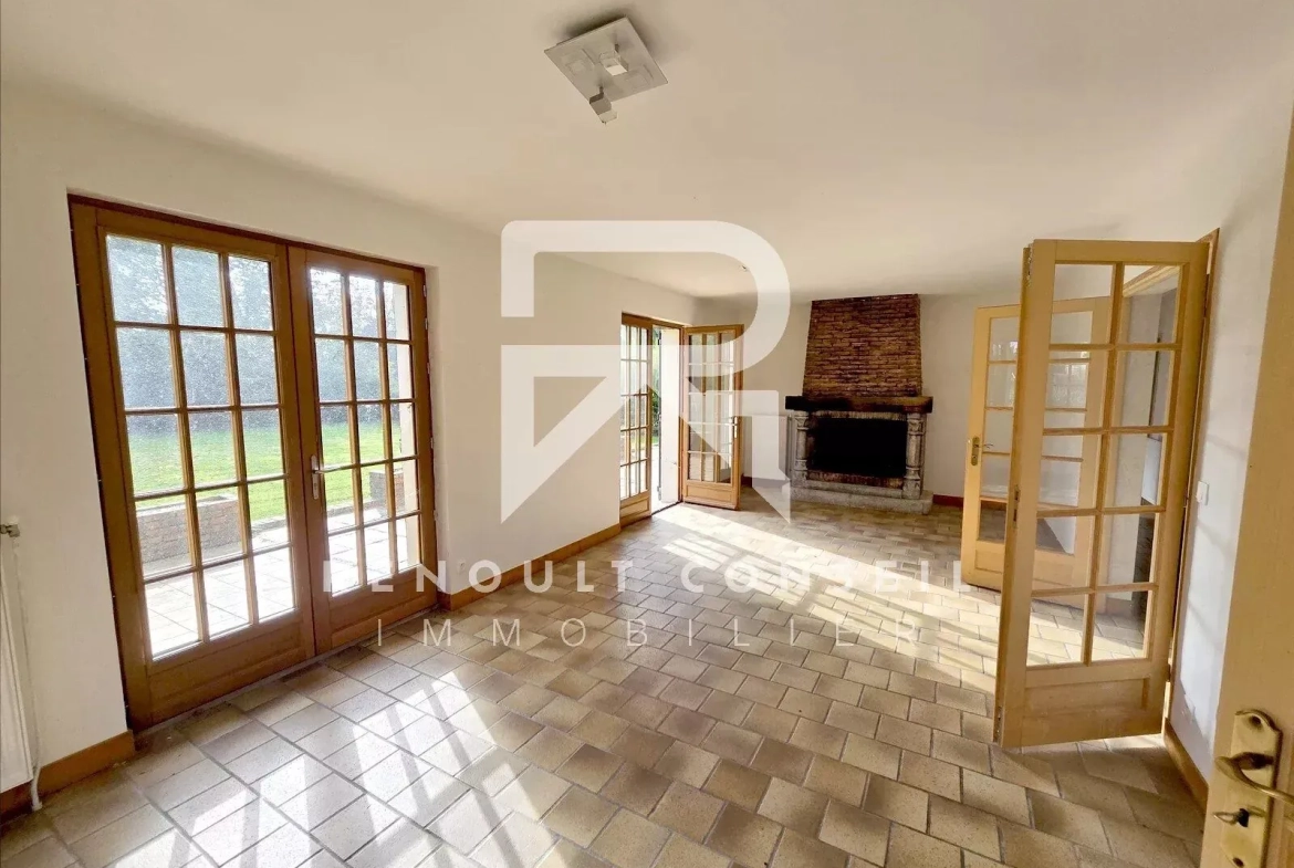 Belle maison individuelle avec 4 chambres à Clères, terrain de 1000m², environnement calme 