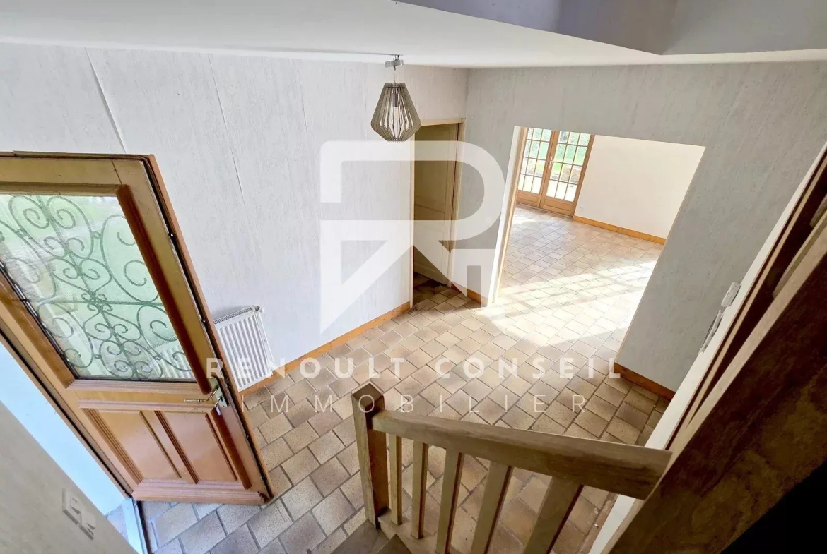 Belle maison individuelle avec 4 chambres à Clères, terrain de 1000m², environnement calme 