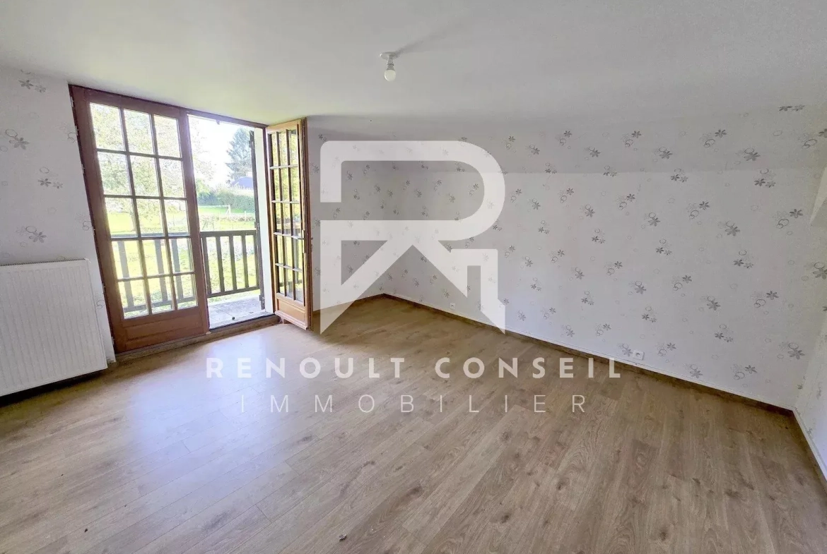 Belle maison individuelle avec 4 chambres à Clères, terrain de 1000m², environnement calme 