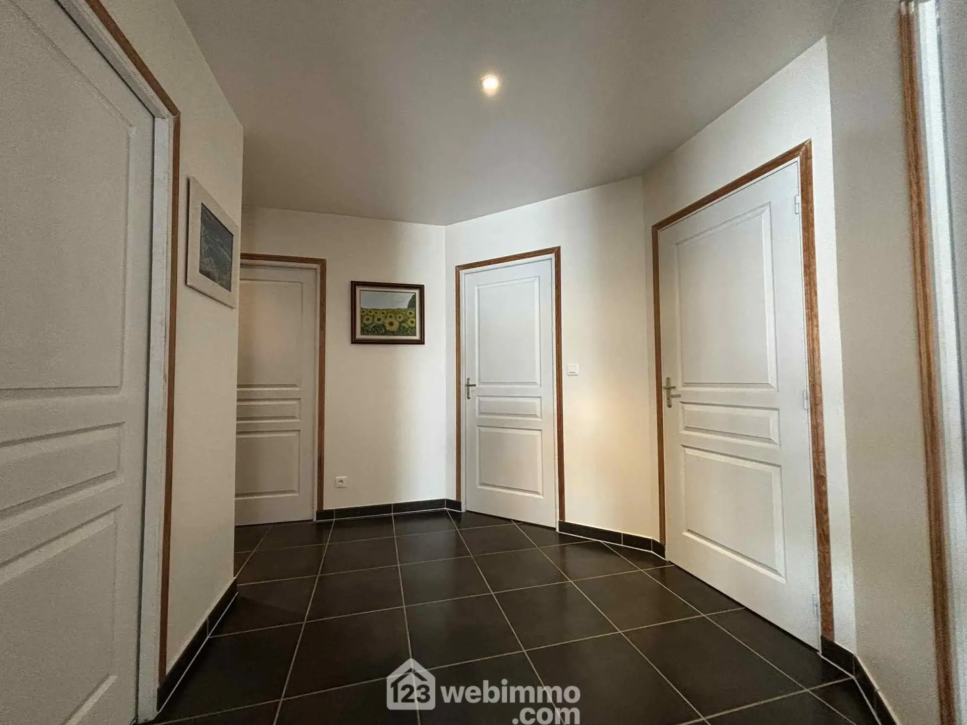 Maison lumineuse de plain-pied à Descartes avec grand sous-sol et terrain de 1166 m² 