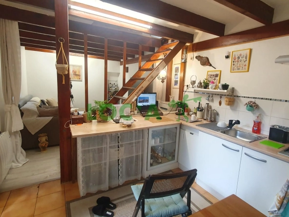 Charmante maison F2 avec terrasse et cour privée à Dijon, quartier Théâtre