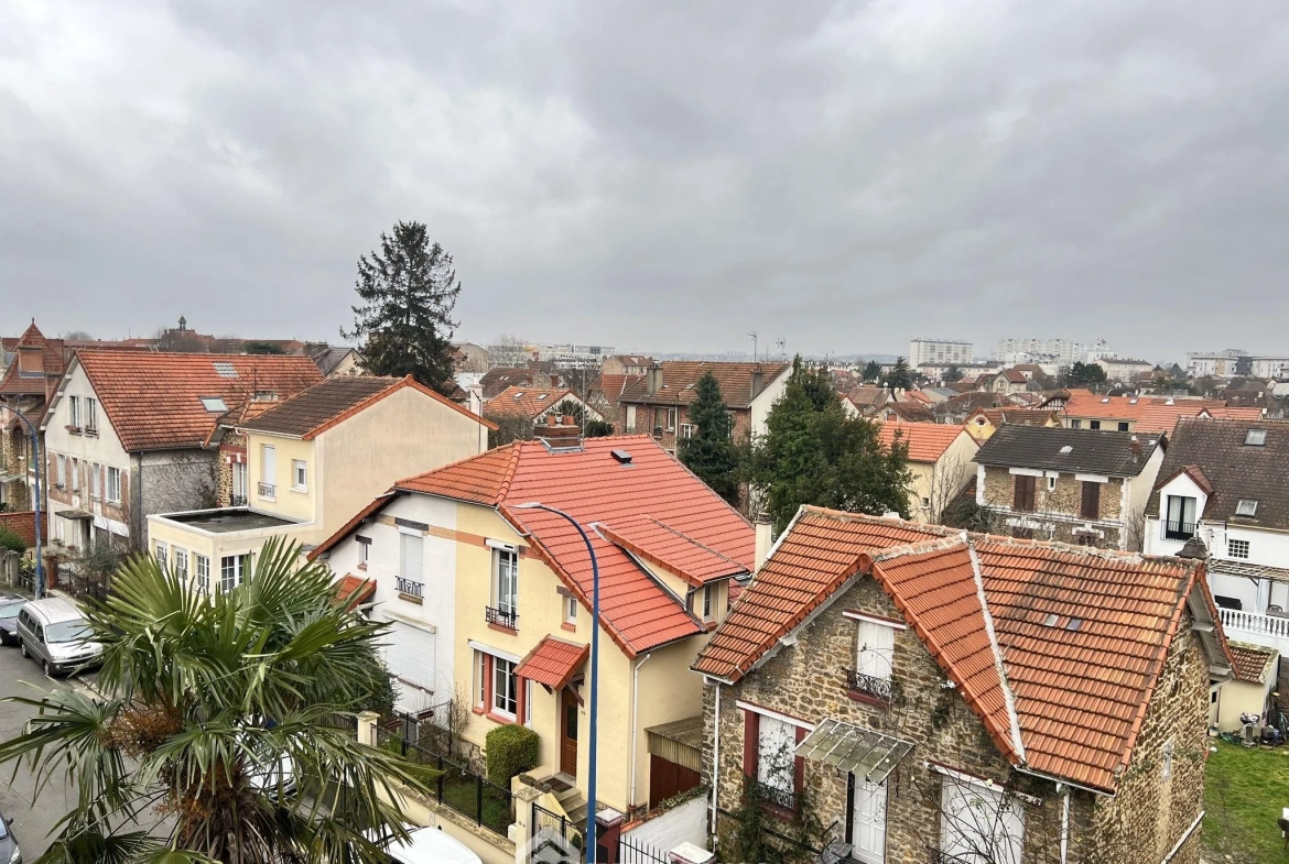 Appartement 2 pièces de 37,62 m² à Choisy-le-Roi, dernier étage avec jardin partagé 