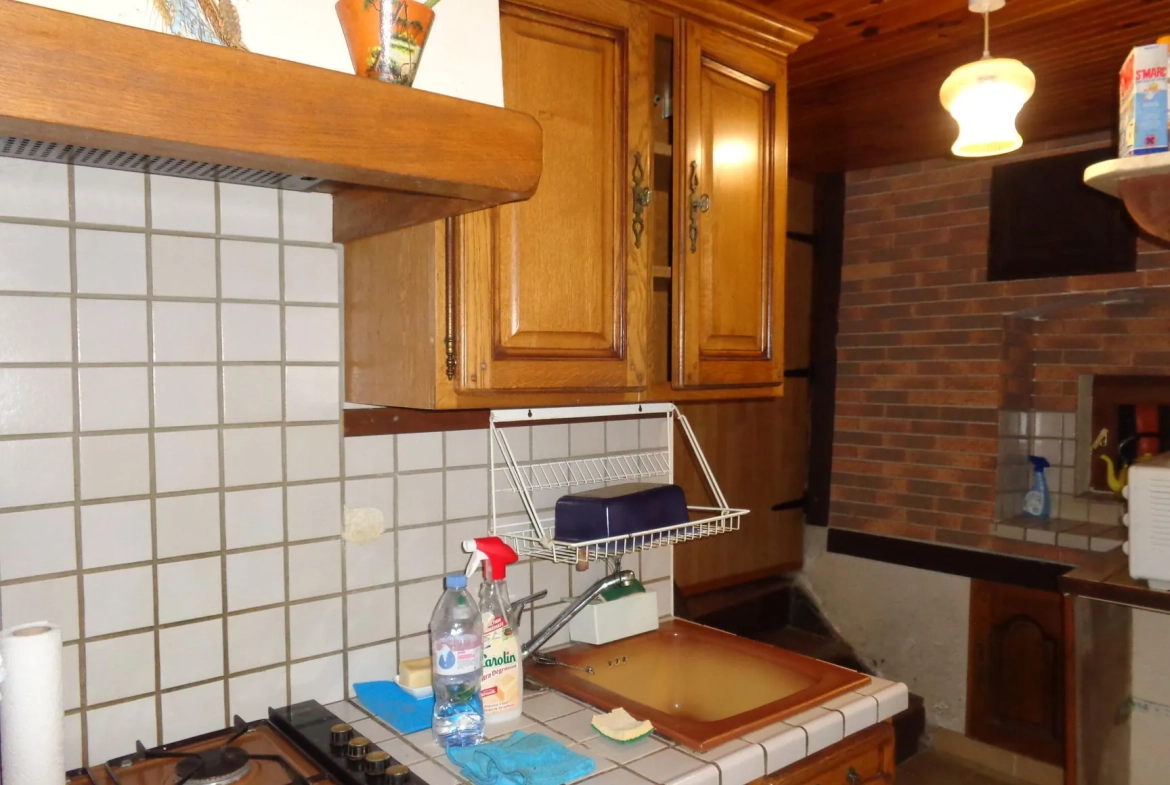 Maison de campagne à Lamure-sur-Azergues - Maison en pierre avec terrain et potentiel 