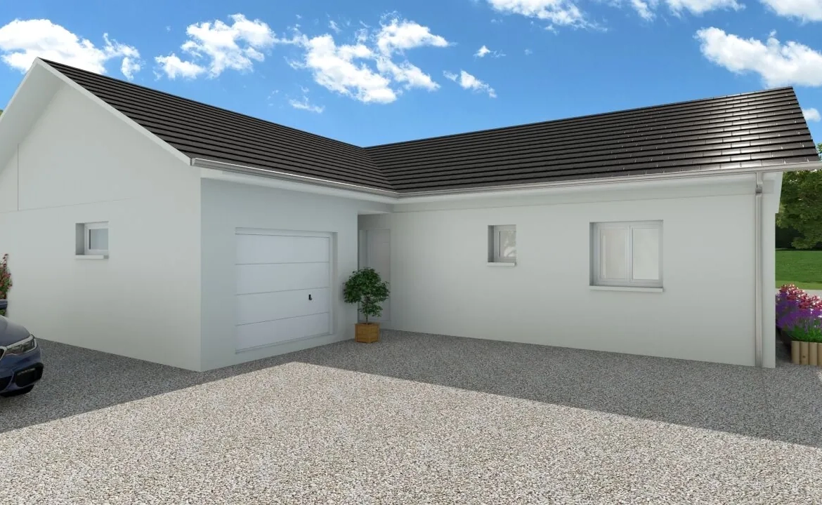 Maison neuve de 90 m² à Belley avec jardin sud, confort et environnement écologique 