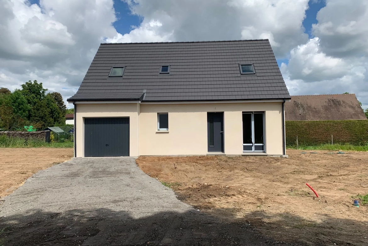 Maison neuve 4 chambres à Gournay-en-Bray proche écoles et forêt 