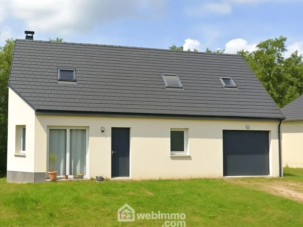 Maison neuve à vendre à Noyon - Chauny, 96m² avec garage et terrain
