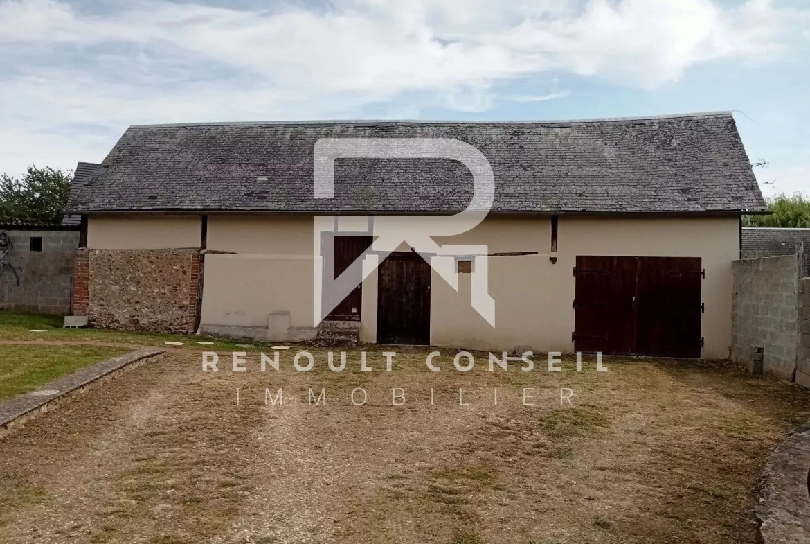 Longère rénovée de 140 m² à Sacquenville, proche d'Évreux 