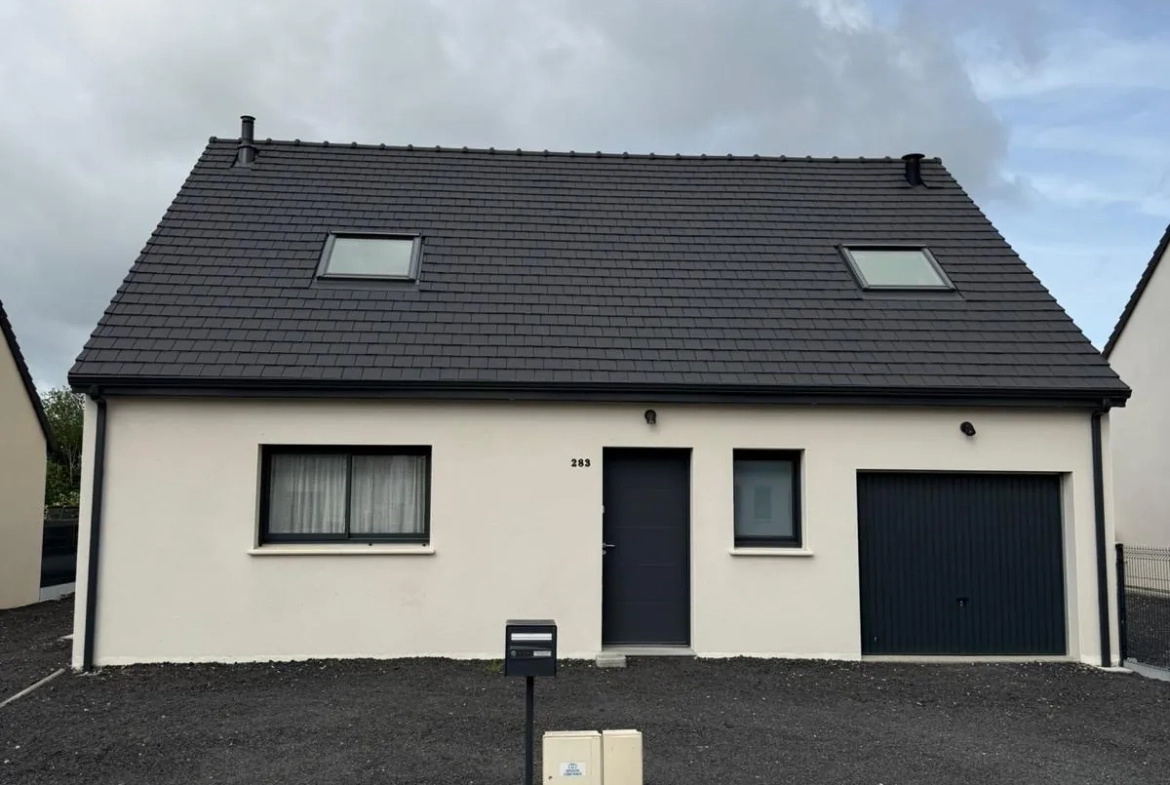 Maison moderne de 115 m² à Igoville, 4 chambres, proche Rouen 