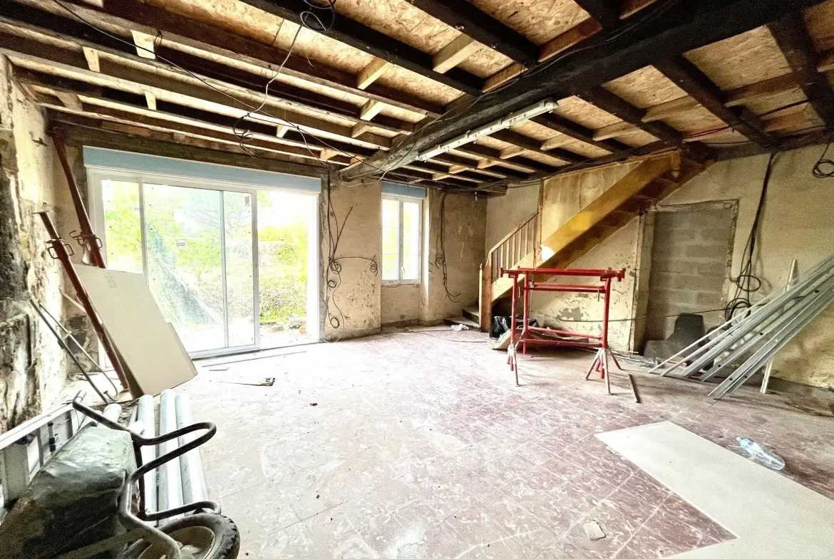 Maison à louer avec option d'achat à Moulis-en-Médoc, 3 chambres, jardin 