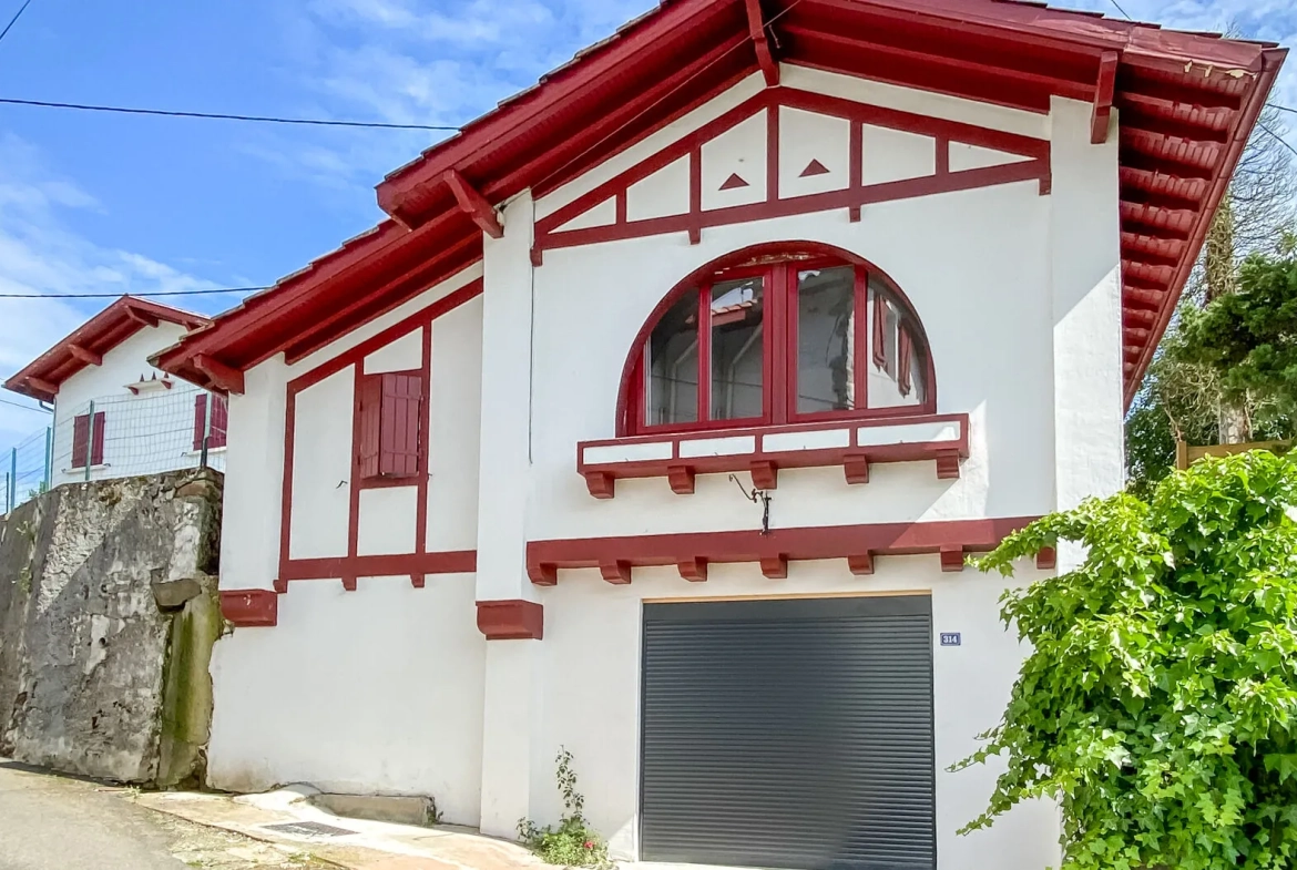 Maison basque rénovée avec vue montagne à Saint-Étienne-de-Baïgorry 