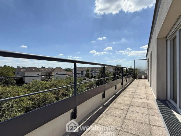Appartement lumineux de 62 m² avec terrasse à Pontault-Combault