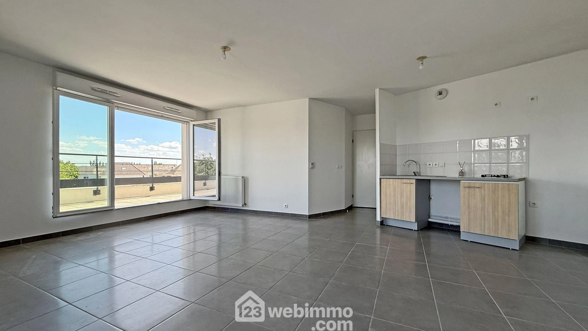 Appartement lumineux de 62 m² avec terrasse à Pontault-Combault 