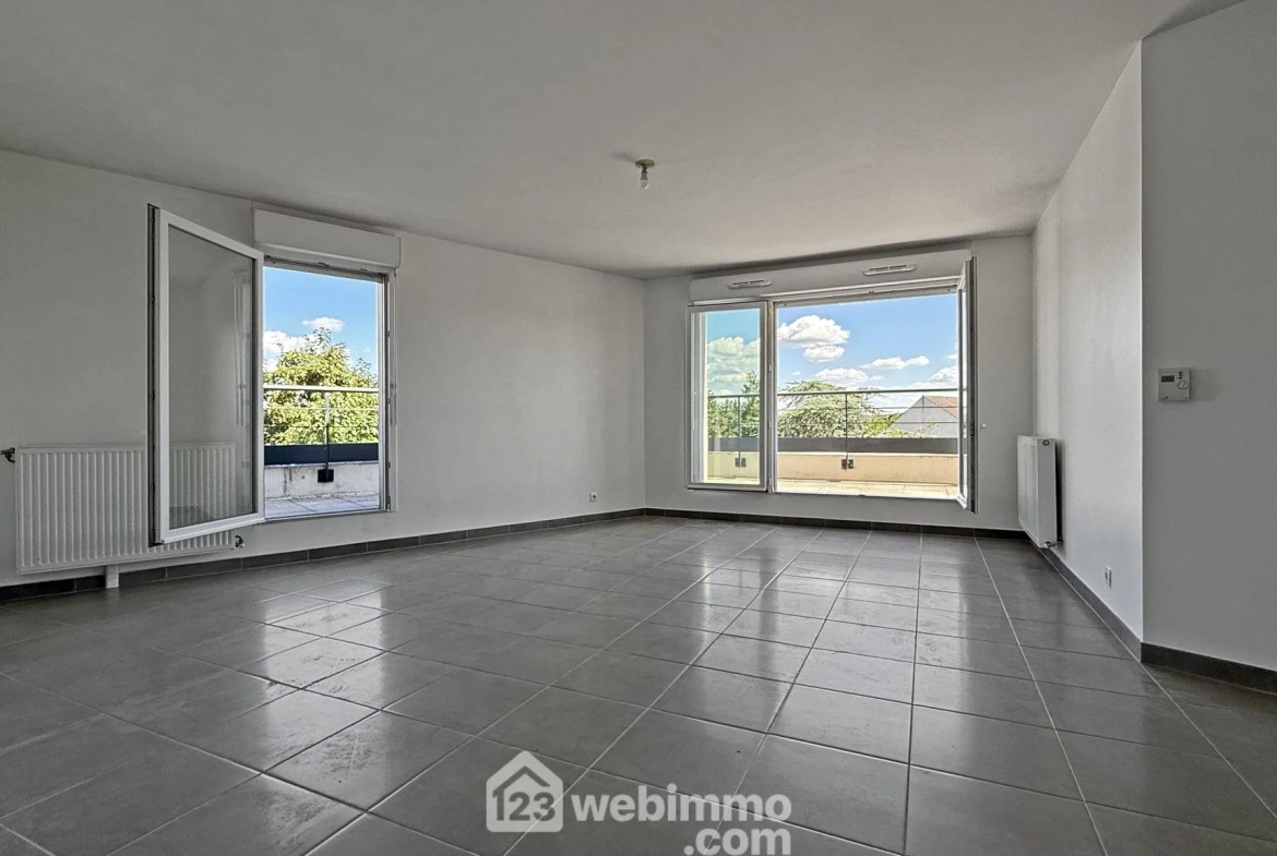 Appartement lumineux de 62 m² avec terrasse à Pontault-Combault 