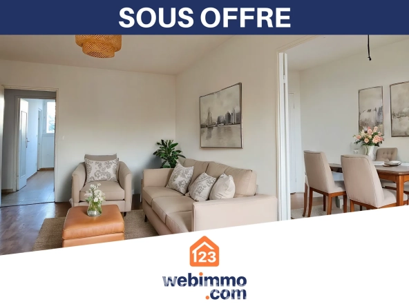 Appartement 60 m² à Pau avec balcon, proche du centre-ville