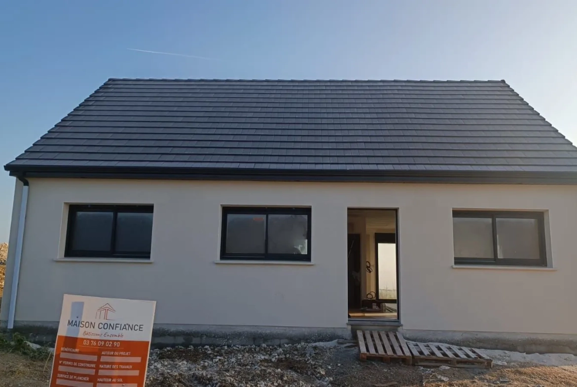 Maison sur mesure avec prêt à taux zéro à Poix-de-Picardie 