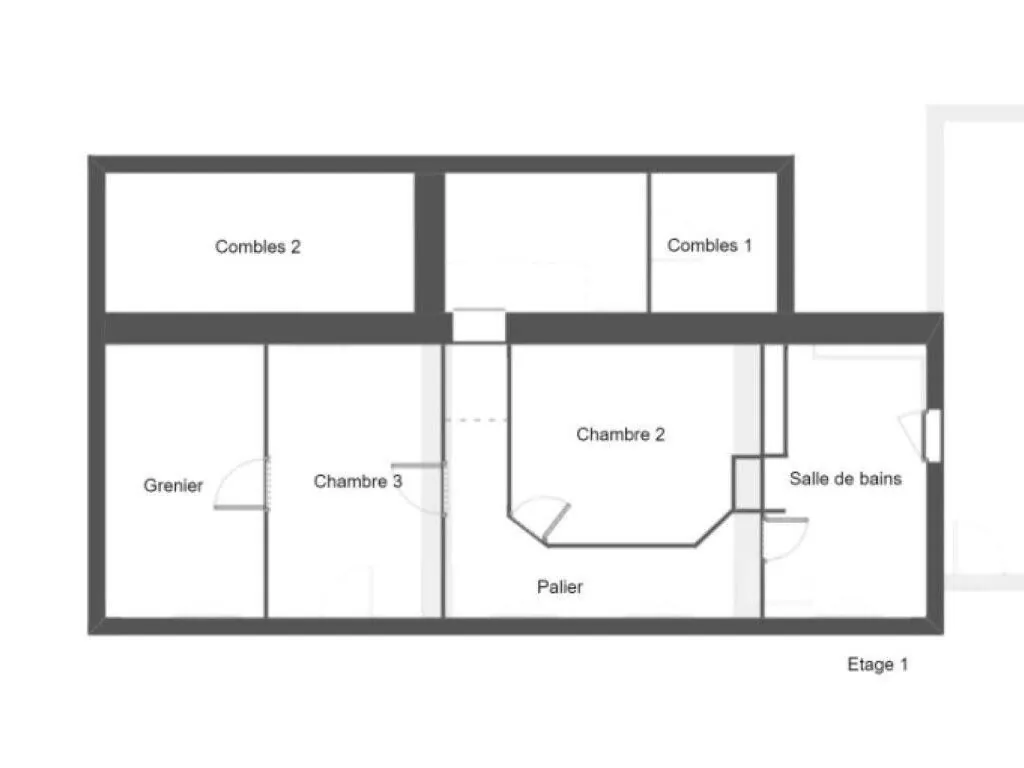 Maison de village à Cherré (49) - 124,73m², idéale pour un premier achat familial 