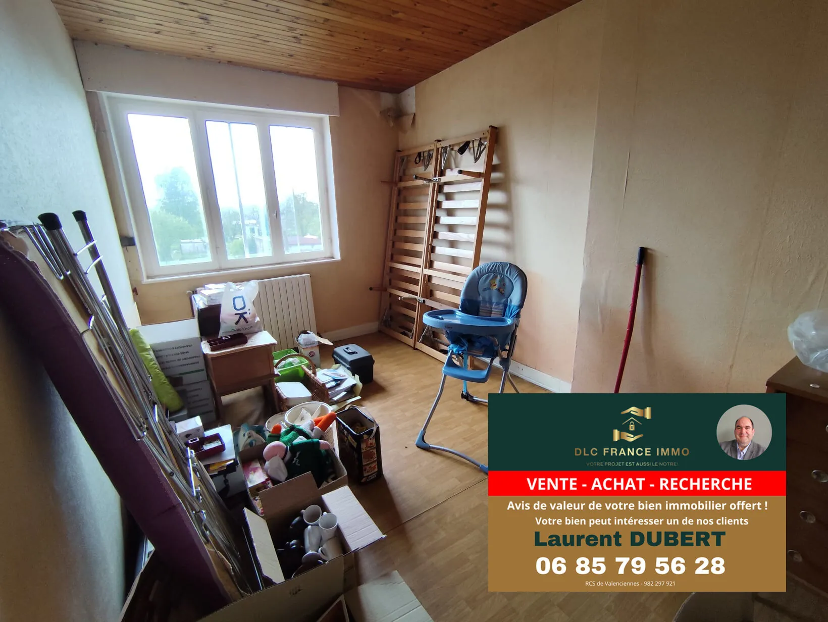 Maison semi-individuelle à vendre à Berlaimont avec 3 chambres et garage 