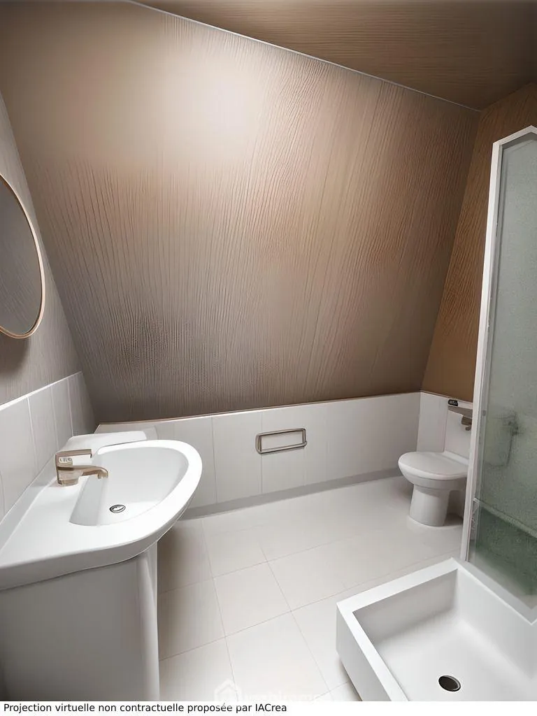 Appartement de 26 m² à Nay, T1 bis rénové, dernier étage, faibles charges 