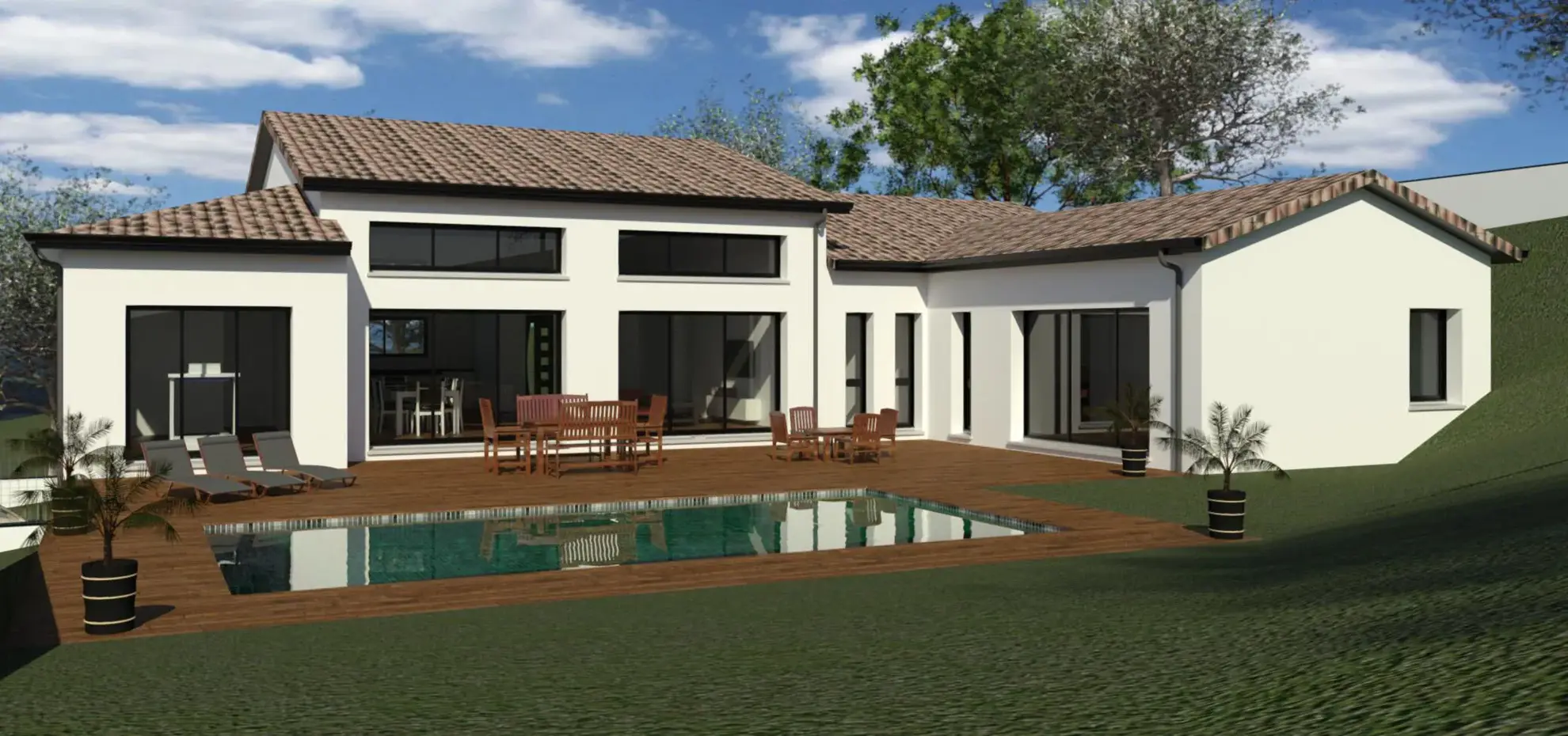 Terrains à vendre à Pin-Balma de 600 m² à 1100 m² – Construction possible 