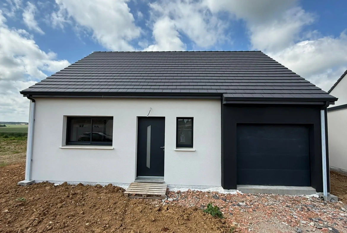 Pavillon neuf à Longueau - Maison modulable de 3 chambres avec terrain de 382 m² 
