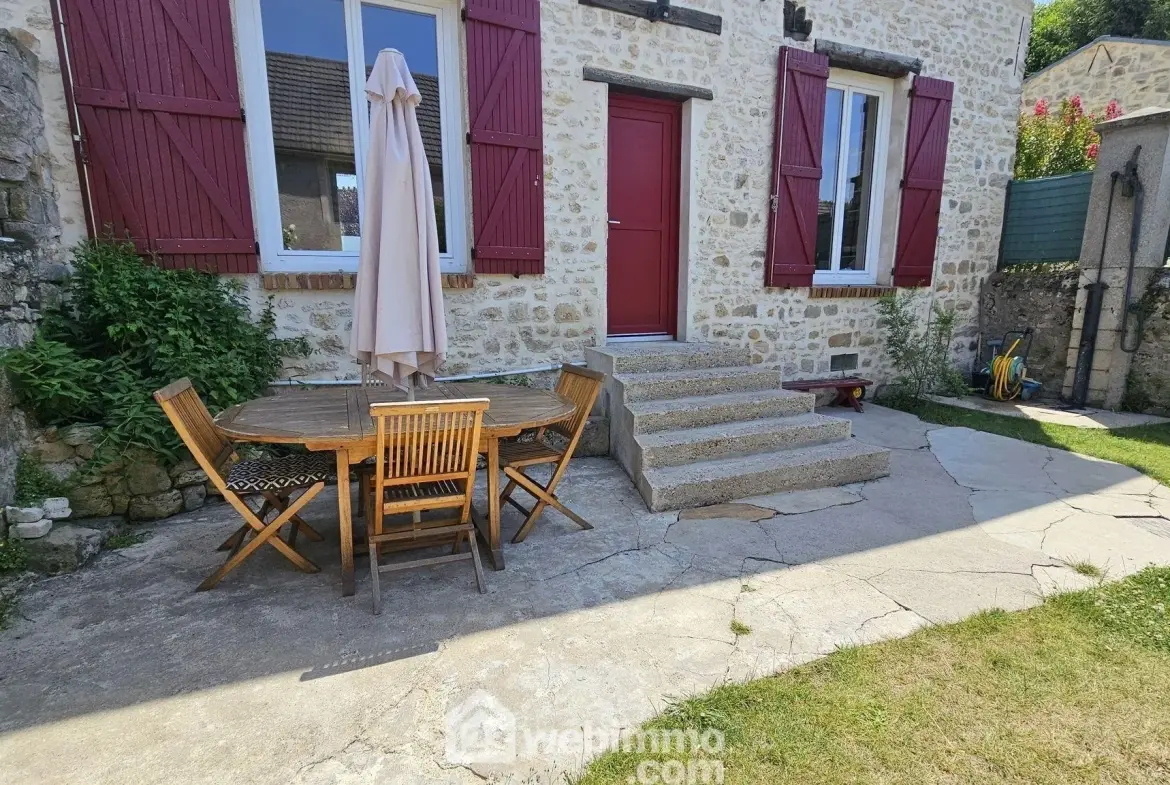 Maison en pierre de 120 m² à vendre à Boutigny-sur-Essonne avec garage et jardin 