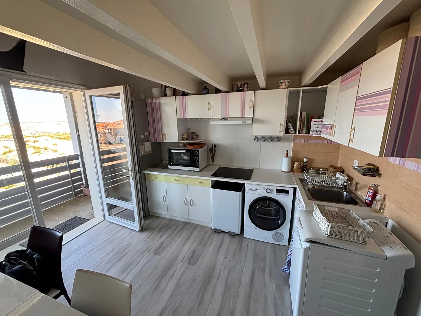 Appartement duplex à Biscarrosse de 36,16 m² avec vue exceptionnelle et garage privé 