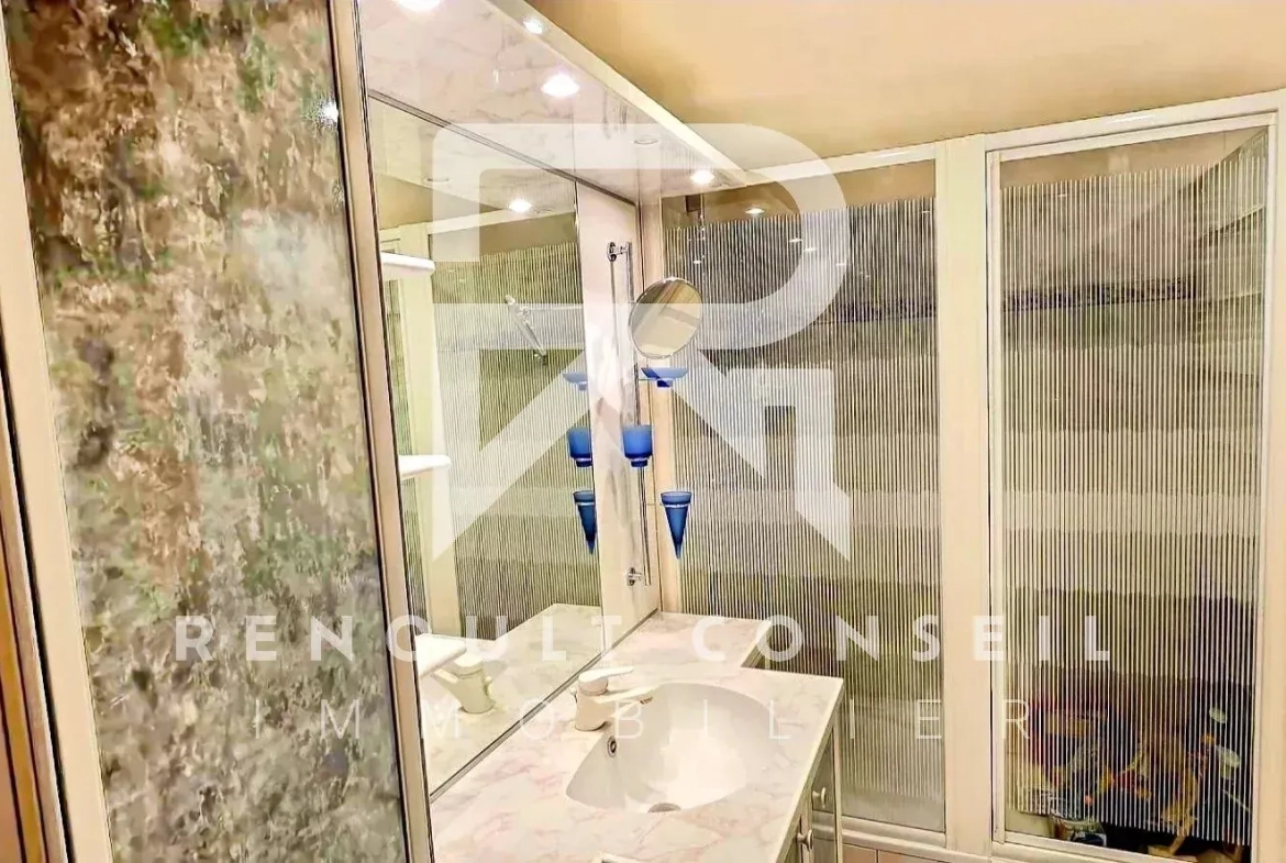 Appartement F3 avec balcon et garages à Saint-Aubin-lès-Elbeuf 