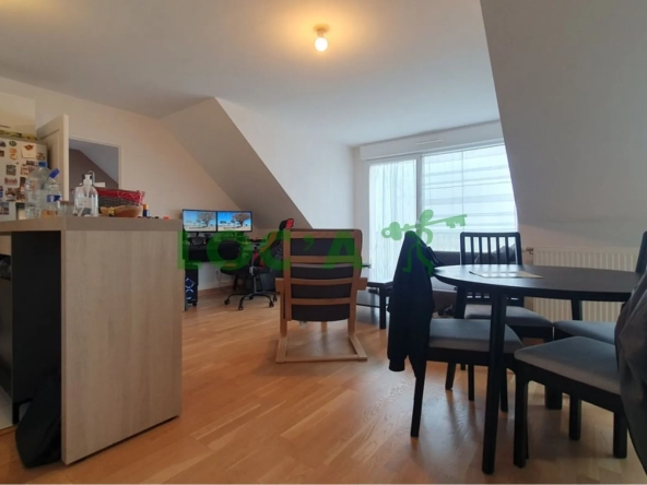 Investissez dans un F2 de 41m² à Perrigny-lès-Dijon, résidence de 2014, vendu loué