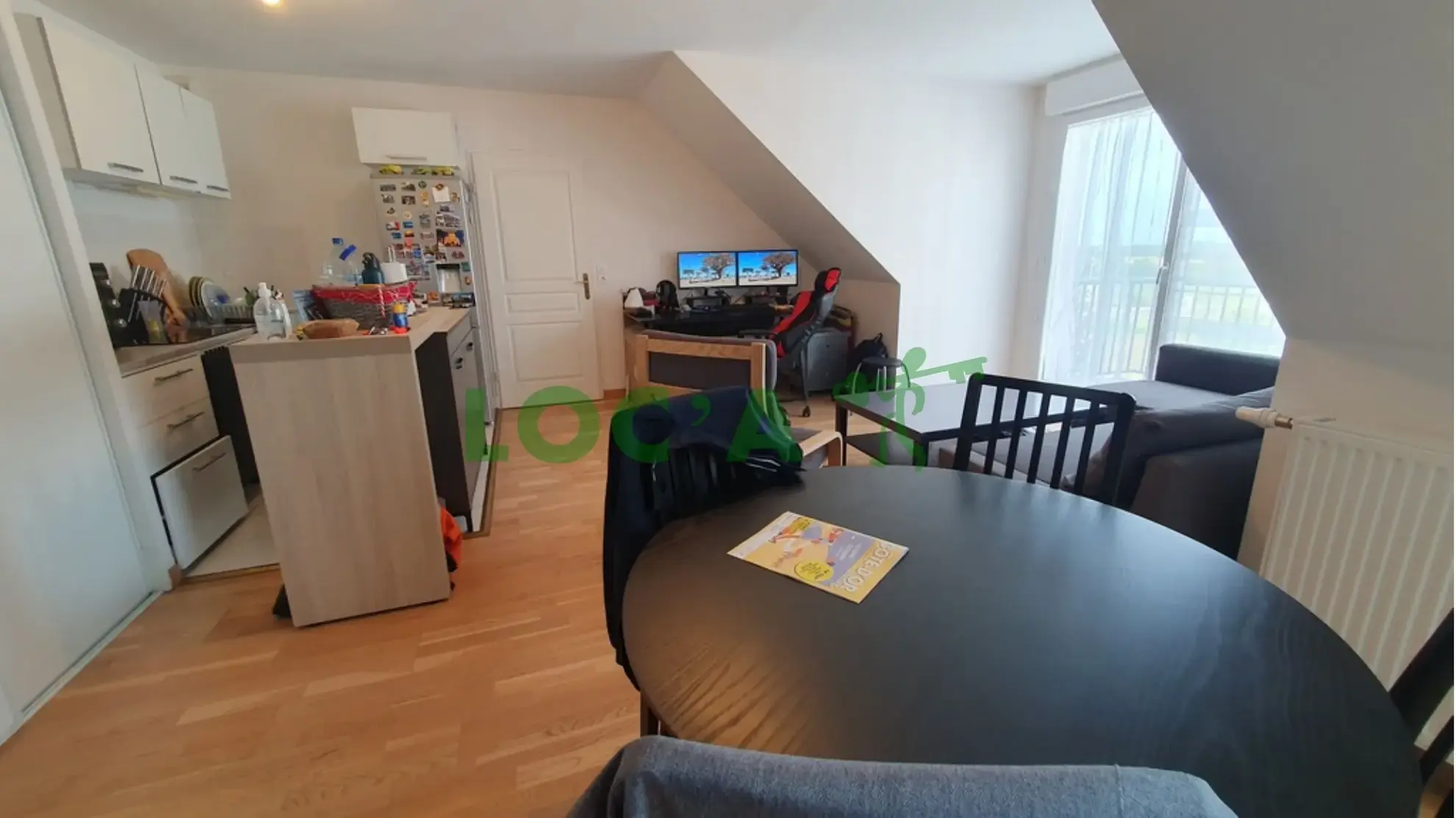Investissez dans un F2 de 41m² à Perrigny-lès-Dijon, résidence de 2014, vendu loué 