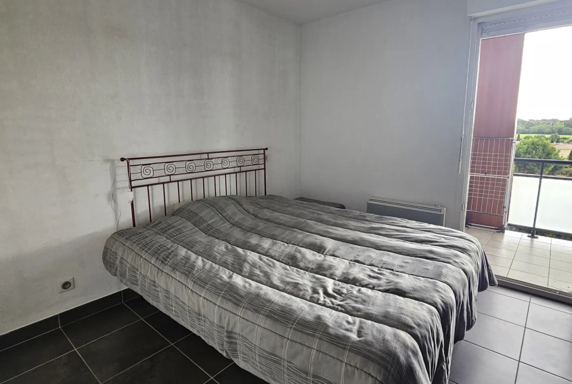 Appartement T2 loué avec terrasse et parking à Jacou - Investissement immobilier 