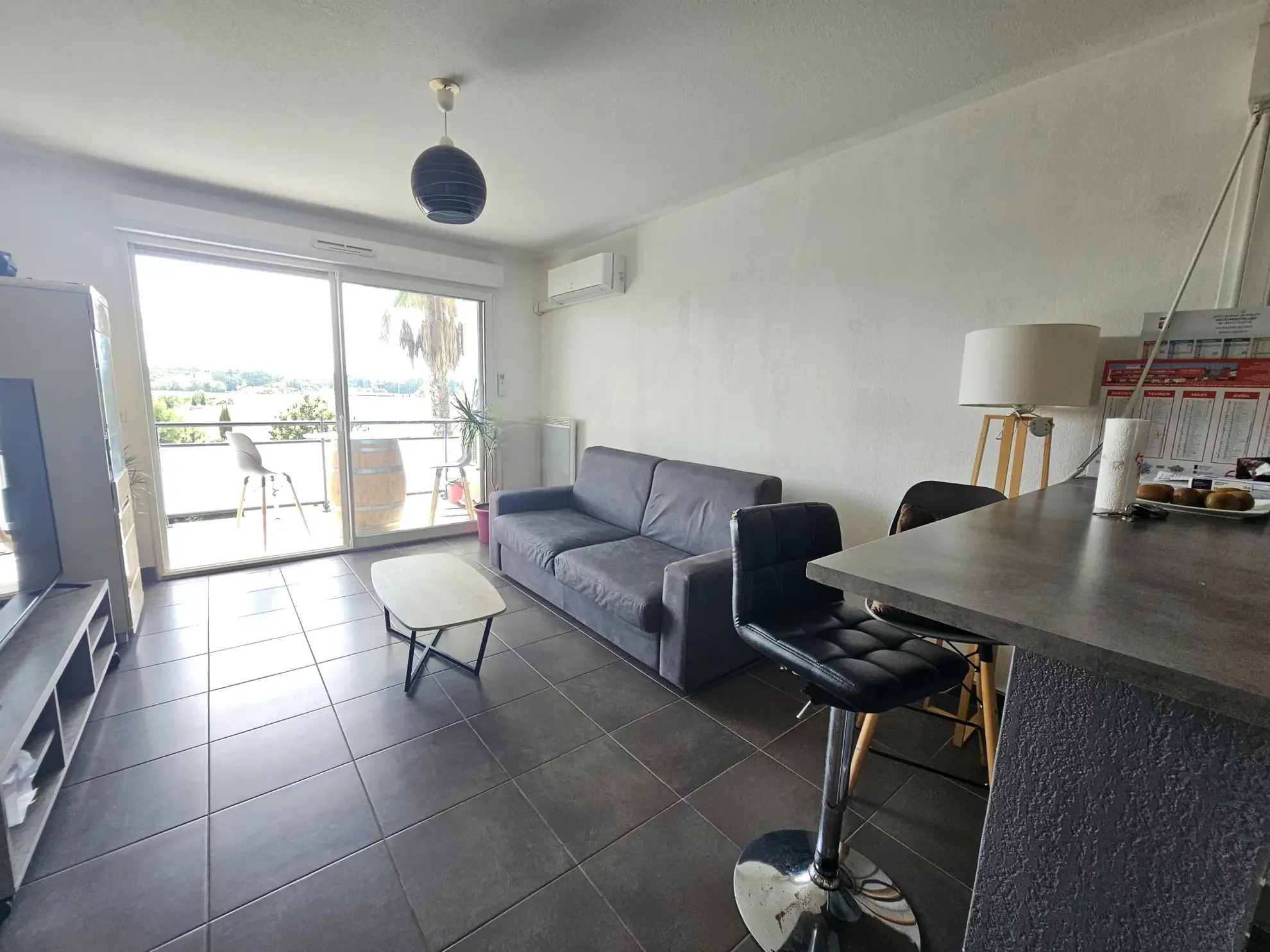 Appartement T2 loué avec terrasse et parking à Jacou - Investissement immobilier 