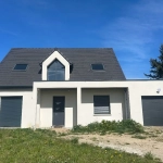 Maison neuve individuelle à Franvillers près d'Amiens avec prestations haut de gamme