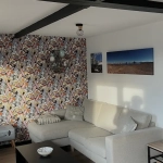 Maison de plain-pied rénovée en campagne d'Escoublac avec terrasses et dépendance