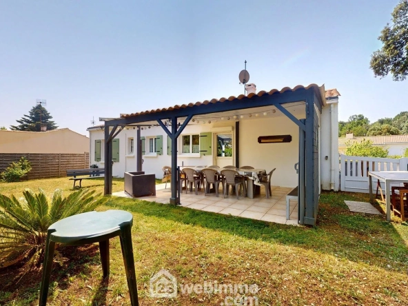 Charmante maison de 70 m² à Saint-Vincent-sur-Jard – Proximité plage et forêt