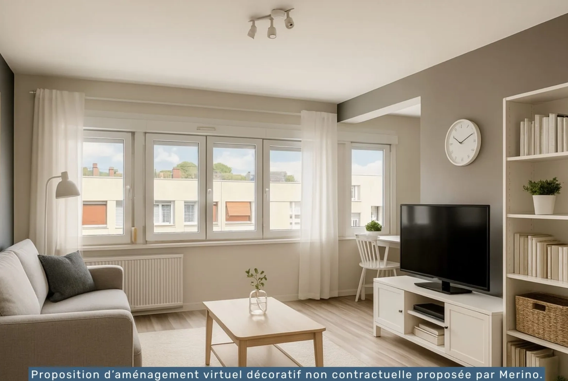 Appartement T4 à vendre à Laneuveville-devant-Nancy – 70 m², calme, proximité Nancy 