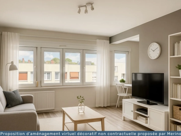 Appartement T4 à vendre à Laneuveville-devant-Nancy – 70 m², calme, proximité Nancy