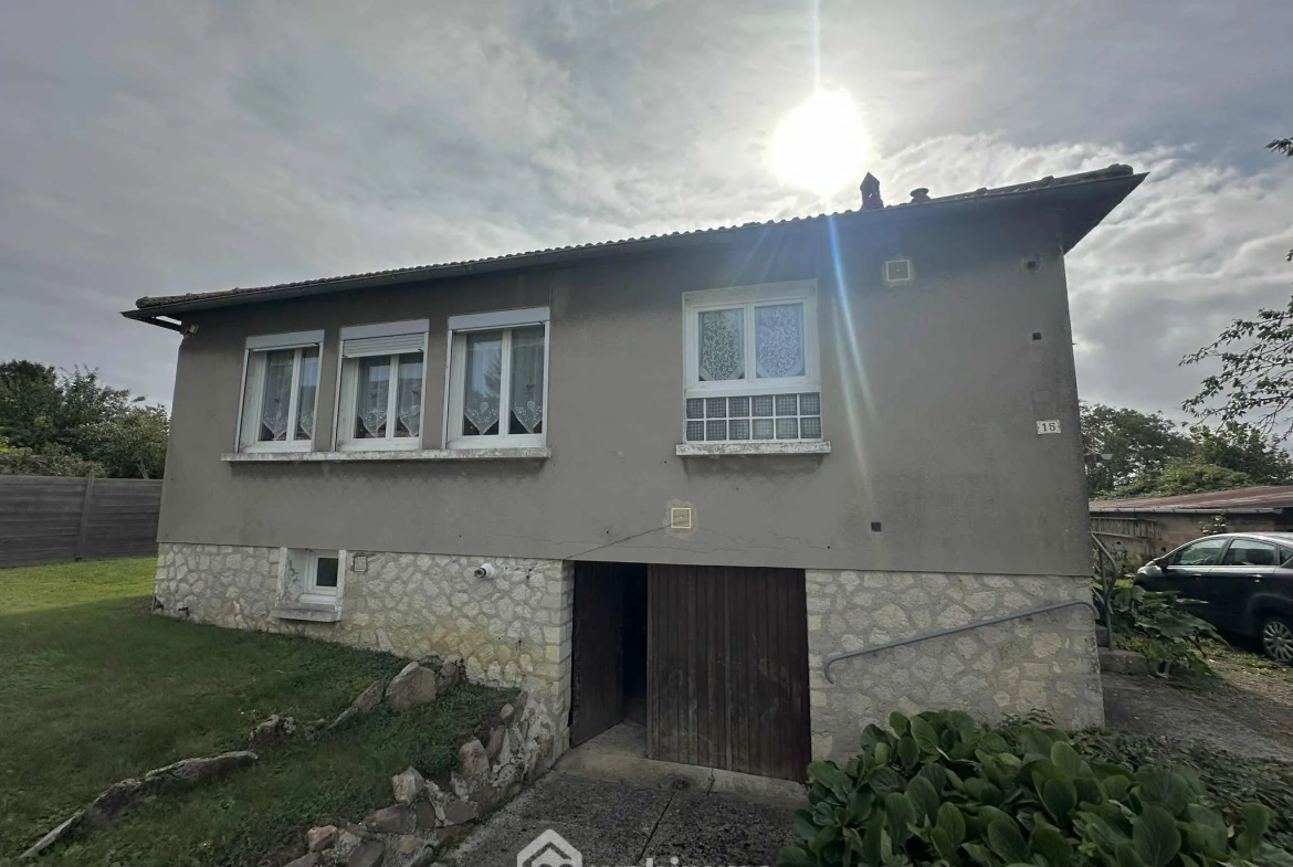 Pavillon de 71 m² avec grand terrain à Couvron-et-Aumencourt 